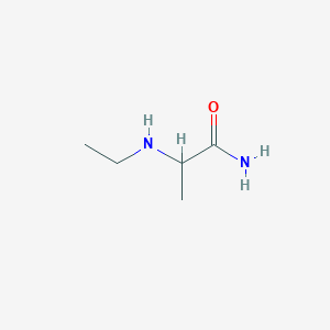 molecular formula C5H12N2O B1416886 2-(乙基氨基)丙酰胺 CAS No. 225229-01-6