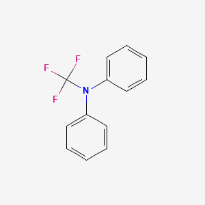 molecular formula C13H10F3N B14168960 N,N-Diphenyltrifluoromethaneamine CAS No. 83508-67-2