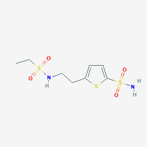 5-(2-Ethanesulfonamidoethyl)thiophene-2-sulfonamide