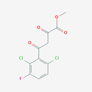 Methyl 4-(2,6-dichloro-3-fluorophenyl)-2,4-dioxobutanoate