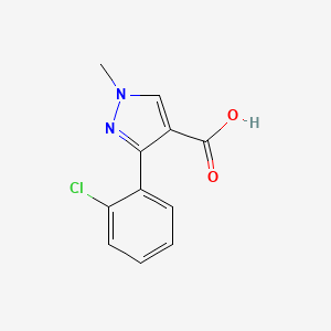 3-(2-chlorophenyl)-1-methyl-1H-pyrazole-4-carboxylic acid