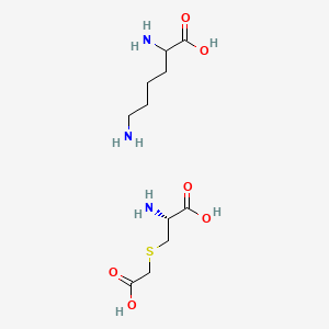 molecular formula C11H23N3O6S B14169289 Einecs 279-164-2 CAS No. 79458-68-7