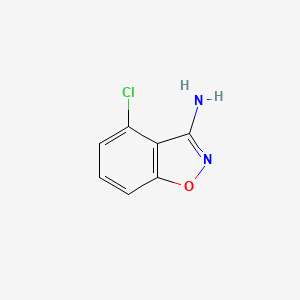 4-Chlorobenzo[d]isoxazol-3-amine