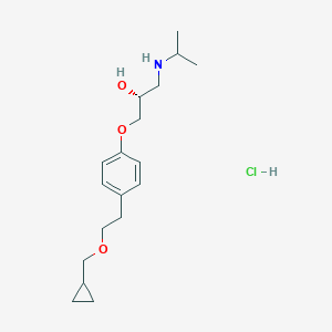 molecular formula C18H30ClNO3 B141693 (R)-贝他洛尔盐酸盐 CAS No. 91878-54-5