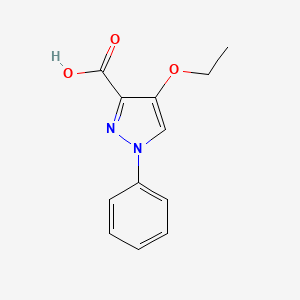 4-ethoxy-1-phenyl-1H-pyrazole-3-carboxylic acid