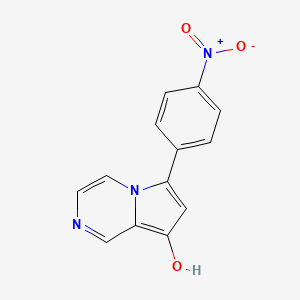 6-(4-Nitrophenyl)pyrrolo[1,2-a]pyrazin-8-ol
