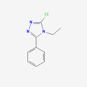 3-chloro-4-ethyl-5-phenyl-4H-1,2,4-triazole