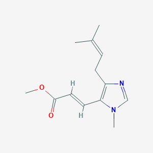 molecular formula C13H18N2O2 B141696 Visoltricin CAS No. 139874-44-5