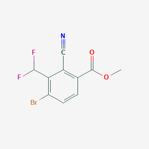 Methyl 4-bromo-2-cyano-3-(difluoromethyl)benzoate