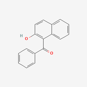 molecular formula C17H12O2 B14169886 Methanone, (2-hydroxy-1-naphthalenyl)phenyl- CAS No. 6333-07-9
