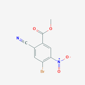 Methyl 4-bromo-2-cyano-5-nitrobenzoate