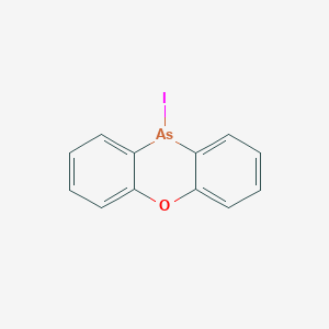molecular formula C12H8AsIO B14169945 10-Iodo-10h-phenoxarsinine CAS No. 4227-32-1