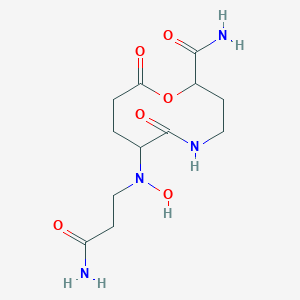 molecular formula C12H20N4O6 B141700 Ammonigenin CAS No. 126077-91-6