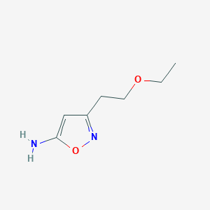 3-(2-Ethoxyethyl)-1,2-oxazol-5-amine
