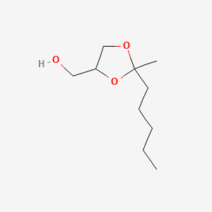 molecular formula C10H20O3 B14170092 Glyketal CAS No. 4361-59-5