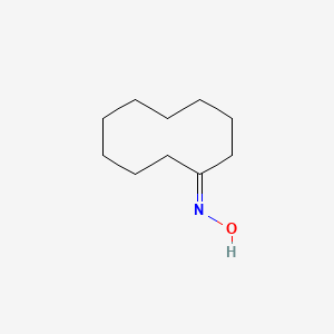 molecular formula C10H19NO B14170102 Cyclodecanone, oxime CAS No. 2972-01-2