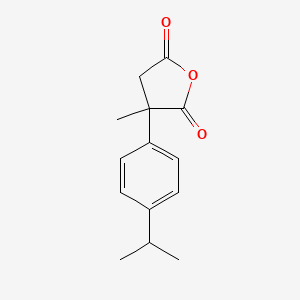 3-Methyl-3-[4-(propan-2-yl)phenyl]oxolane-2,5-dione