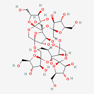 molecular formula C36H60O30 B14170154 Cycloinulohexaose CAS No. 124277-48-1