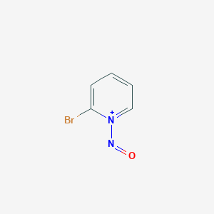 molecular formula C5H4BrN2O+ B14170159 2-Bromo-1-nitrosopyridin-1-ium CAS No. 927826-91-3