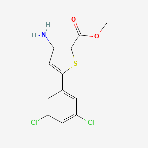 Methyl 3-amino-5-(3,5-dichlorophenyl)thiophene-2-carboxylate
