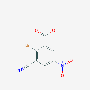 Methyl 2-bromo-3-cyano-5-nitrobenzoate