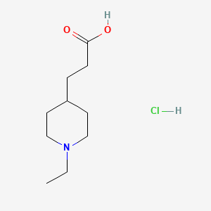 3-(1-Ethyl-piperidin-4-yl)-propionic acid hydrochloride