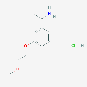 1-[3-(2-Methoxyethoxy)-phenyl]-ethylamine; hydrochloride
