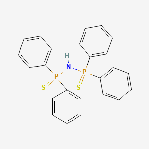 molecular formula C24H21NP2S2 B14170578 Bis(diphenylphosphinothioyl)amine CAS No. 7242-14-0