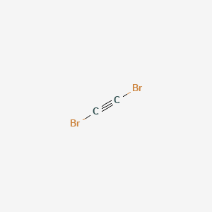 molecular formula C2Br2 B14170809 Dibromoacetylene CAS No. 624-61-3