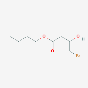 molecular formula C8H15BrO3 B14170862 Butyl 4-bromo-3-hydroxybutanoate CAS No. 828276-60-4