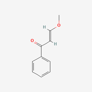 molecular formula C10H10O2 B14170907 (E)-3-methoxy-1-phenylprop-2-en-1-one CAS No. 3617-15-0
