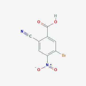 5-Bromo-2-cyano-4-nitrobenzoic acid