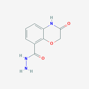 3-oxo-3,4-dihydro-2H-1,4-benzoxazine-8-carbohydrazide