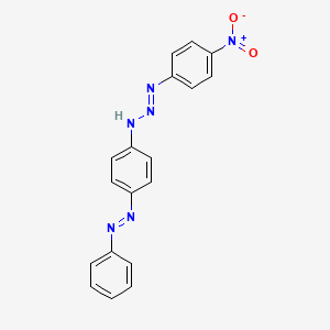 molecular formula C18H14N6O2 B1417142 Cadion CAS No. 5392-67-6