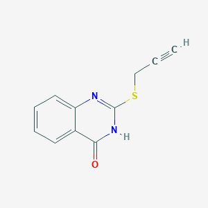 2-(2-propynylsulfanyl)-4(3H)-quinazolinone