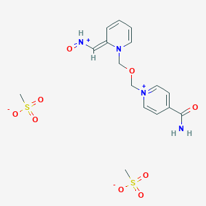 molecular formula C16H22N4O9S2 B141722 Unii-U1H7M797ZR CAS No. 144252-71-1