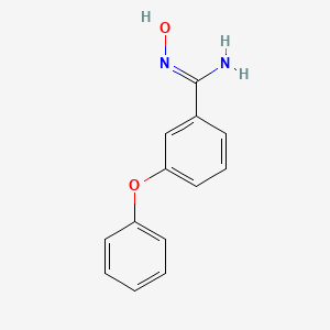 N'-hydroxy-3-phenoxybenzene-1-carboximidamide