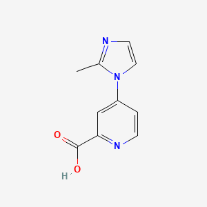 4-(2-methyl-1H-imidazol-1-yl)pyridine-2-carboxylic acid