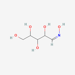 molecular formula C5H11NO5 B14172280 L-Arabinose, oxime CAS No. 57884-47-6
