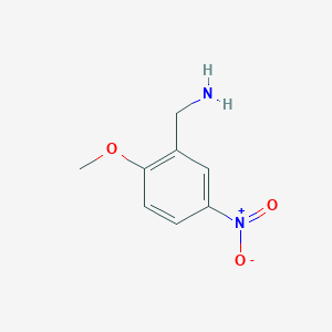 (2-Methoxy-5-nitrophenyl)methanamine