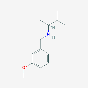[(3-Methoxyphenyl)methyl](3-methylbutan-2-yl)amine