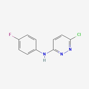 6-chloro-N-(4-fluorophenyl)pyridazin-3-amine
