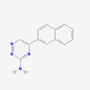 5-(Naphthalen-2-yl)-1,2,4-triazin-3-amine
