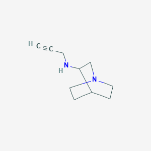 N-(prop-2-yn-1-yl)-1-azabicyclo[2.2.2]octan-3-amine