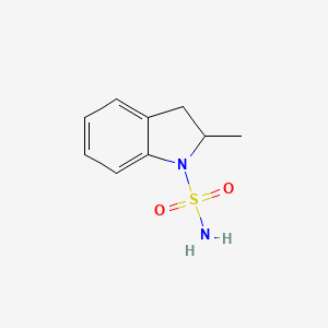 molecular formula C9H12N2O2S B1417267 2-methyl-2,3-dihydro-1H-indole-1-sulfonamide CAS No. 1094354-29-6