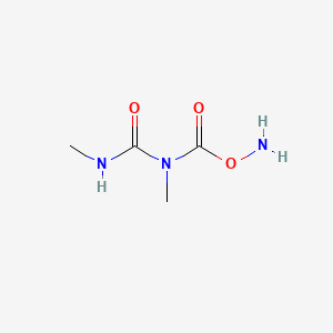 molecular formula C4H9N3O3 B14172896 N,O-Di(methylcarbamoyl)hydroxylamine CAS No. 4543-63-9