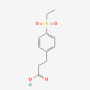 3-[4-(Ethanesulfonyl)phenyl]propanoic acid