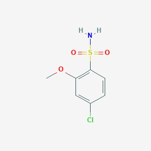 4-Chloro-2-methoxybenzenesulfonamide