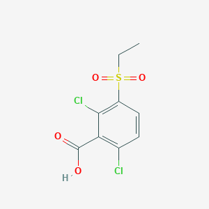 2,6-Dichloro-3-(ethanesulfonyl)benzoic acid