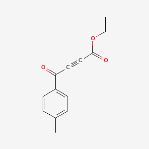 molecular formula C13H12O3 B14173152 Ethyl 4-(4-methylphenyl)-4-oxobut-2-ynoate CAS No. 923286-31-1